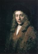 REMBRANDT Harmenszoon van Rijn A Young Man Germany oil painting artist